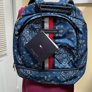 New TOMMY HILFIGER American Bandanna Backpack